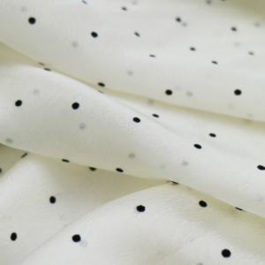 Nouveau Organza en mousseline de soie <span class=keywords><strong>flocage</strong></span> pivotant à pois imprimé tissu fête mariage décor Organza tissu pour femmes robe vêtements - Product Image 4