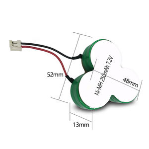 Batterie NIMH 250mah 7.2v Batterie NiMH NiMH pour réverbère solaire domestique intelligent - Product Image 2