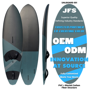 JFS I011 All-Around Unisex <b>Inflatable</b> PVC Biaxial Carbon Fiber Portable Sailboard Beginner Wave Surfing Bag I011 Constru - Product Image 4