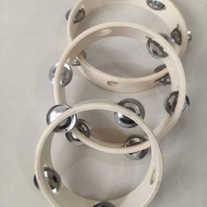 Instrumentos Musicales Tamburello al por Mayor, Panderetas <span class=keywords><strong>de</strong></span> 4/6/8/10 Pulgadas, Campanas <span class=keywords><strong>de</strong></span> Mano para Bodas, <span class=keywords><strong>Fiestas</strong></span>, Niños y Adultos - Product Image 1