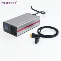 Chargeur 10-92,4V 3-30A, petite taille, régulation réglable, PORFFOR PF2640, chargeur de batterie universel DC industriel 2640W