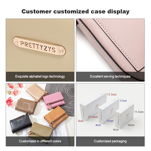 PRETTYZYS Ladies <strong>Personalised</strong> Credit Card Holder Zip <strong>Wallet</strong> Purse Long PU Leather Women <strong>Wallet</strong> - Product Image 5