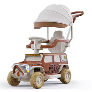 <span class=keywords><strong>3</strong></span>合1滑动汽车婴儿4轮婴儿推车带音乐儿童摇摆平衡汽车电动婴儿推车 - Product Image 4