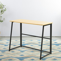 Escritorio Plegable de Diseño Moderno, Escritorio Pequeño para Computadora, Escritorio para Oficina en Casa, Mesa Plegable, Estación de Trabajo para Espacios Pequeños
