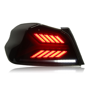 Feu arrière LED à lentille rouge 12V universel, mise à niveau Plug & Play, étanche, pour Subaru WRX 2014-2021 - Product Image 3