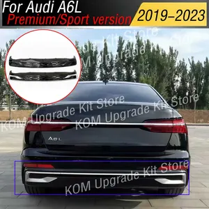 Lame de pare-chocs arrière pour A6L 2019-2023, version Premium/Sport, plaque de déflecteur, diffuseur, séparateur, spoiler, protection, pièce de rechange - Product Image 1