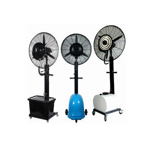 Lu พัดลมไอน้ำ110V 220V สำหรับกลางแจ้ง, พัดลมไอน้ำพัดลมระบายความร้อนด้วยหมอกน้ำ - Product Image 4