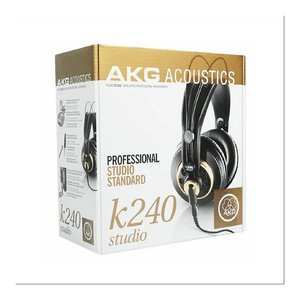 Casque filaire PROFESSIONAL K240 Studio Noir et Or 2058X00130 3m - Product Image 2