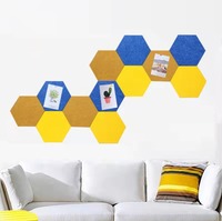 Fourniture d'usine 3D imprimé hexagone insonorisé tissu KTV cinéma décoration murale panneau acoustique pour la maison déco popeline matériel