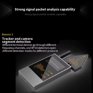 Detector de RF WT10, Detector de Señales Anti-Espía, Localizador GPS y Escáner de Cámaras Ocultas - Product Image 3