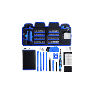 Kit d'outils de réparation magnétique de précision multi-usages en acier au chrome-vanadium de 142 pièces avec 120 embouts pour iPhone MacBook OEM - Product Image 1