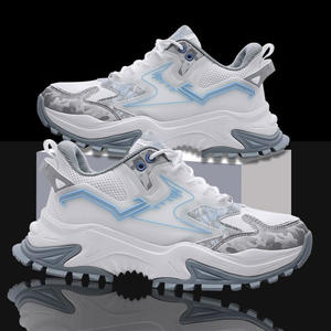 Zapatillas Deportivas de Malla Transpirable con Punta Redonda para Hombre, Estilo Casual y Moderno para Otoño 2025 - Product Image 3