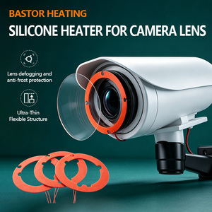 Élément chauffant flexible anti-buée en silicone pour objectif d'appareil photo - Product Image 1