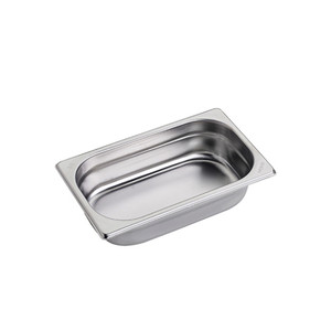 Recipiente para Alimentos GN 1/4 de Acero Inoxidable 18/10, 26.5 × 16.2 × 6.5 h cm, 395 g, Inox Inox Macel - Product Image 1