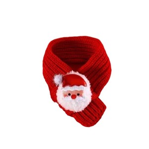Christmas Cat <b>Scarves</b> Plush Pet Bibs Novelty Winter Accessories Soft Bandanas For Cats - Product Image 5