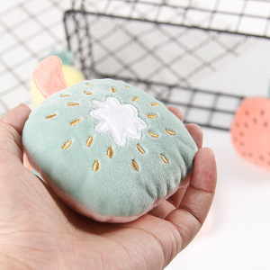 Bestseller katten speeltje met knisperpapier, kattenkruid en pluche fruitdesign, interactief, schattig, voor speeltijd en verrijking van de kittenleven - Product Image 4