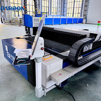 Mesin pemotong Laser serat CNC DS3015, 1500w-20000w MAX BOCHU lembar BOCI pemotong logam dengan sistem kontrol Cypcut