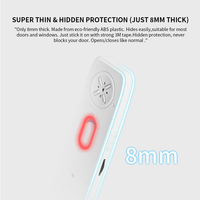 Dispositif de sécurité de garage à domicile sans câblage OEM double détection capteur magnétique de vibration et de porte 130dB sirène alerte à l'alarme de fenêtre