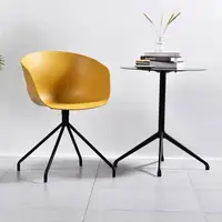 Nordic Esszimmers tuhl Kombination Freizeit Plastiks tuhl einfache Mode kreativen Stuhl