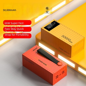 Batería Externa Portátil con Pantalla Digital, Carga Súper Rápida de 66W, 2W/3W/5WmAh,  Personalizable con Logotipo - Product Image 2
