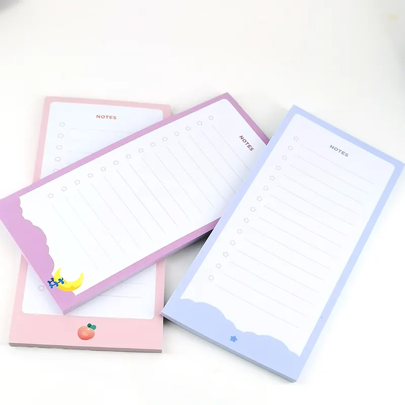 Kawaii Schattig Om Promotionele Notitieblok Mini Print Aangepaste Memo Pad Te Doen