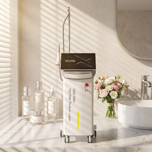 เครื่องเลเซอร์ CO2 Fractional สำหรับใช้ในร้านเสริมสวยมืออาชีพ เครื่องเลเซอร์สำหรับคลินิก ฟื้นฟูผิวเร็วขึ้น เครื่องเลเซอร์กำจัดรอยแผลเป็น - Product Image 1