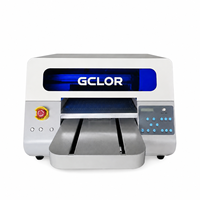 Imprimante DTG GCLOR A3 avec tête d'impression Epson I1600 XP600, machine d'impression directe sur vêtement pour vêtements personnalisés