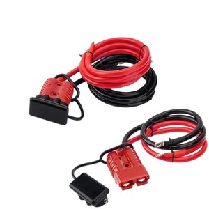 Venussar Winch <b>Power</b> <b>Cable</b> 7 Ft 4 Awg Copper Wire Heavy Duty Quick Disconnect Automotive Wiring 12V - Product Image 4