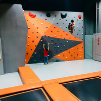 Aire de jeux intérieure personnalisée clé en main, trampoline géant, parc d'attractions populaire pour enfants, aire de jeux à éléments dynamiques et ludiques