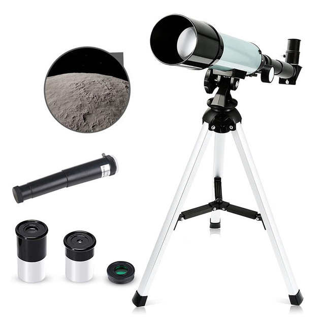 F36050 50mm Cross-Border Refractor Astronomical Telescope Student Gift with FMC Coating for Children's Day