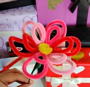 Bâtonnets de chenille colorés de 7 mm de haute qualité à prix de gros pour l'éducation précoce, jouets éducatifs et loisirs créatifs <span class=keywords><strong>DIY</strong></span> - Product Image 5