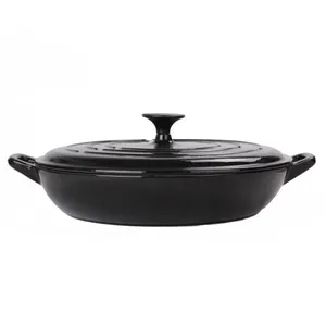 Chất lượng cao nhiều màu men gang <span class=keywords><strong>Cookware</strong></span> Set bán buôn thịt hầm & nấu ăn chậu - Product Image 4