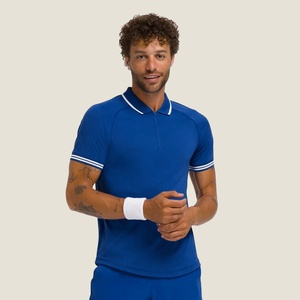 Chemises polo personnalisées avec logo brodé, ensemble de golf à séchage rapide, hauts polo imprimés avec des motifs de balles de golf, chemises de tennis à manches courtes - Product Image 1
