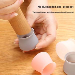 Protections de pieds de chaise en silicone en gros, anti-rayures, antidérapantes, pour la maison et le bureau - Product Image 4