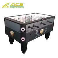 Machine d'arcade simulateur de sport en bois d'intérieur ACS, jeu de table de baby-foot avec interface en anglais, 2 joueurs, en promotion