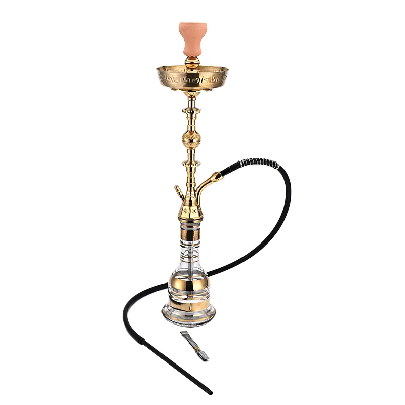 새로운 디자인 도매 유리 병 물 담뱃대 두바이 chicha 이집트 shisha