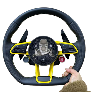 Volant personnalisé avec boutons de démarrage et d'arrêt pour Audi B9 A3 A4 A5 S4 RS5 S3 S4 S5 A6 A7 A8 Q5 Q7 TT R8 S6 RS6 RS7 - Product Image 1