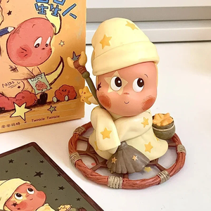 Figuras de acción originales de la serie Twinkle 100%, juguetes coleccionables de animales Cinnamoroll aleatorios, cajas misteriosas ciegas exclusivas para - Product Image 4