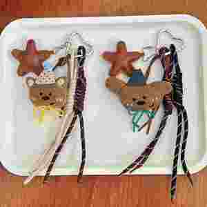 Wholesale Creative Cute Cartoon Bear Cat Birthday Knot Pendant <b>Key</b> <b>Chain</b> for Decorative Bag Pendant Couples Birthday Gift - Product Image 1