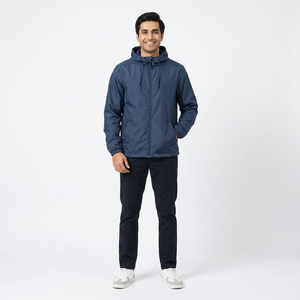Veste de pluie sportive coupe-vent de haute qualité 2026 avec motif lettres, design imperméable pour la saison hivernale - Product Image 1
