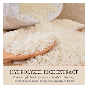 Masque facial au riz hydratant et éclaircissant OEM ODM SADOER pour la peau - Product Image 2