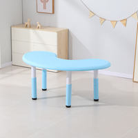 Ensemble de bureau et chaise réglables en hauteur pour enfants, idéal pour la salle de séjour, la chambre et la maternelle