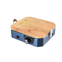 Réchaud à gaz butane portable automatique à flamme unique HNS alimenté au propane pour le camping