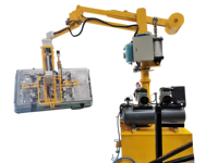 Chariot à bras assisté mobile pneumatique et robotique articulé élévateur de tambour élévateur de baril manipulateur de transporteur