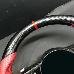 Funda de Volante de Fibra de Carbono al por Mayor de Fábrica, Funda de Volante Personalizada Thrustmaster para Porsche <span class=keywords><strong>911</strong></span> - Product Image 6