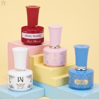 Nouvelle Innovation Usine 2026 OEM ODM Luxe Bouteilles en Verre Vides pour Vernis Gel Couleur et Huile à Ongles 15ml 17ml avec Bouchon et Pinceaux