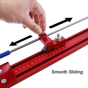 Sistema de Riel de Guía Paralelo a Escala Imperial Juego de Unión de Riel de Guía de Aluminio para Carpintero Riel de <span class=keywords><strong>Sierra</strong></span> <span class=keywords><strong>Circular</strong></span> de Aleación - Product Image 4