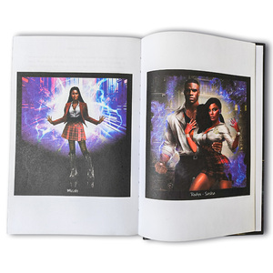 Colección de ediciones coloridas Estuche autoeditorial Libro de tapa dura personalizado Impresión de libros de novela romántica de tapa dura con bordes rociados - Product Image 4