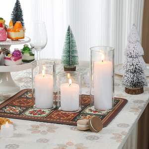 Nouveau design 2025 – Pot en verre transparent très tendance pour bougies parfumées DIY en sable artistique - Product Image 5