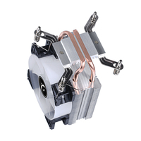 Refroidisseur de processeur haute performance QiuzAim 2/4/6 Heat Pipe 90 mm, 2011 broches, refroidissement silencieux par air, dissipateur thermique pour carte mère de bureau X99 X79